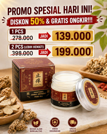 Promo produk herbal dengan diskon besar
